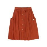 AMMEHOELA Romee Cotton Skirt Rust